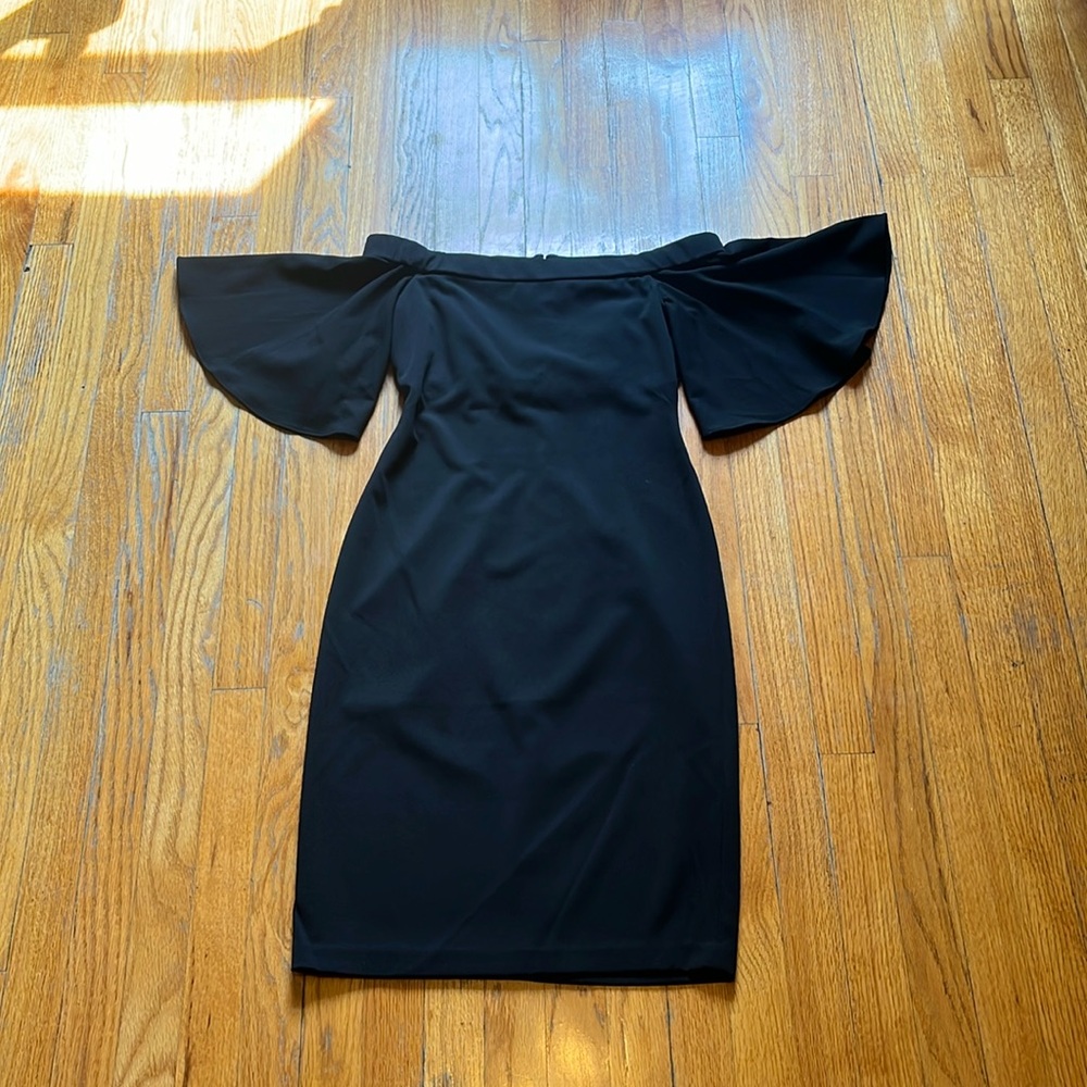 Black Off the Shoulder Dress